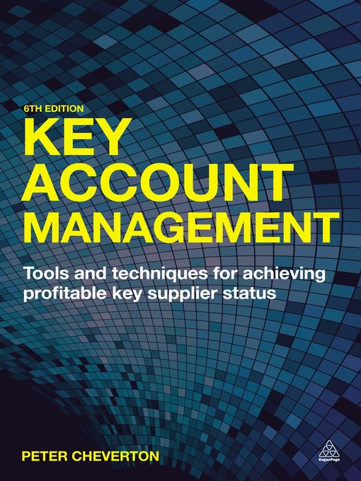 Title details for Key Account Management by Peter Cheverton - Available